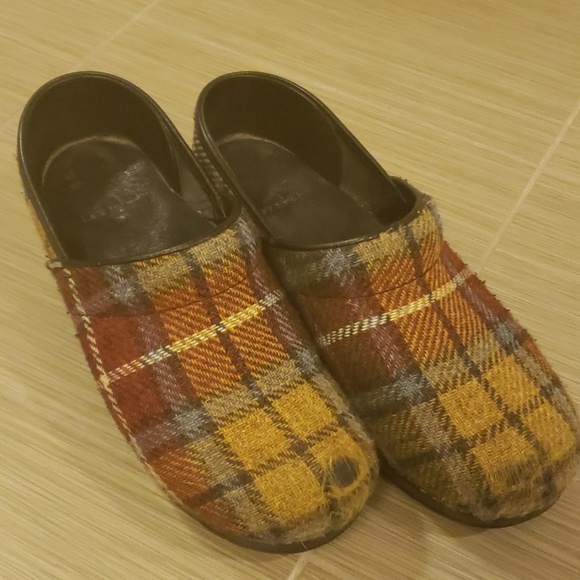 Dansko Shoes - Dansko plaid clogs Dansko Shoes - Dansko plaid clogs